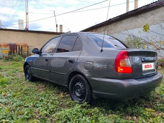 2005 Hyundai Accent ТагАЗ II, серый, 250000 рублей, вид 4