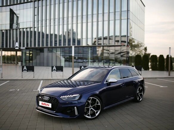 2020 Audi RS 4 IV (B9) Рестайлинг, синий, 5999999 рублей - вид 22