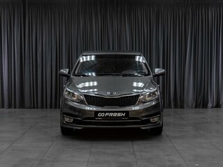 2017 Kia Rio III Рестайлинг, серый, 1189000 рублей, вид 3