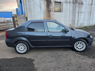 2008 Renault Logan I, серый, 300000 рублей, вид 4