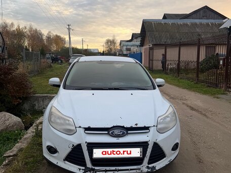 2013 Ford Focus III, белый, 390000 рублей, вид 1