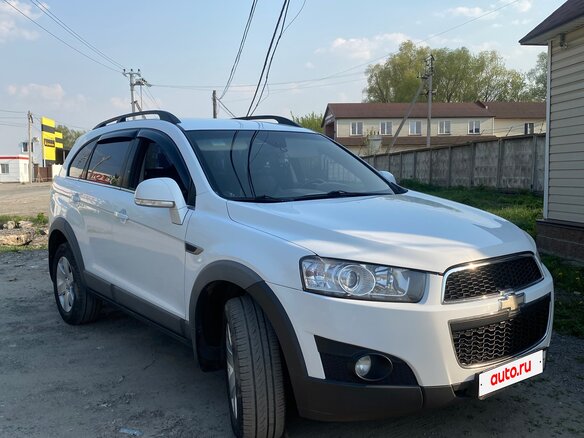 2012 Chevrolet Captiva I Рестайлинг, белый, 1160000 рублей - вид 1