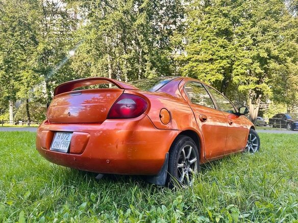2002 Dodge Neon II, чёрный, 150000 рублей - вид 3