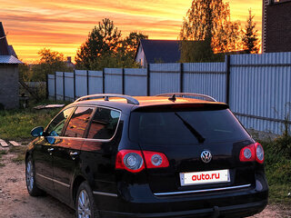 2008 Volkswagen Passat B6, чёрный, 450000 рублей, вид 3