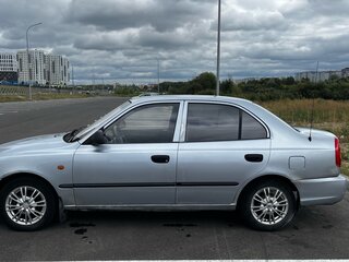 2007 Hyundai Accent ТагАЗ II, серебристый, 260000 рублей, вид 2