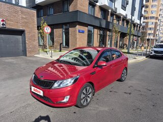 2011 Kia Rio 4-speed III, красный, 850000 рублей, вид 1