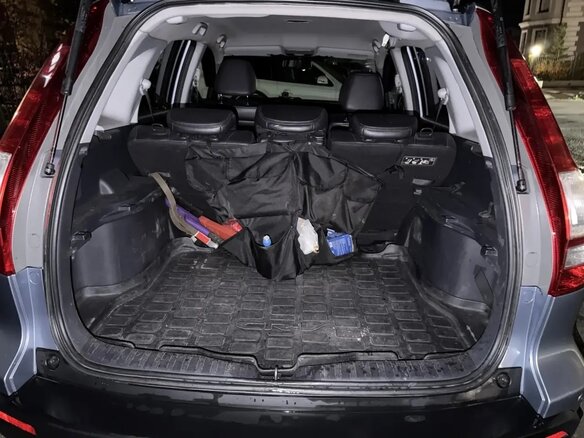 2008 Honda CR-V III, голубой - вид 8