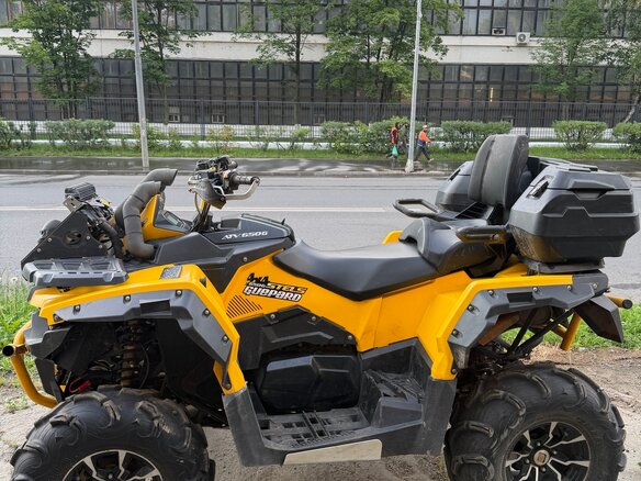 2021 Stels ATV-650 Guepard Trophy, жёлтый, 680000 рублей - вид 5