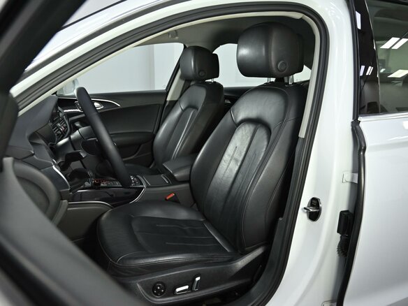 2015 Audi A6 IV (C7) Рестайлинг, белый, 1705000 рублей - вид 7