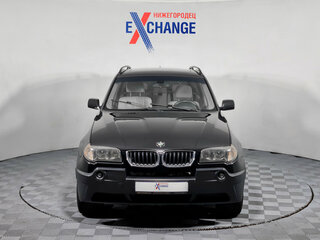 2005 BMW X3 30i I (E83), чёрный, 649000 рублей, вид 1