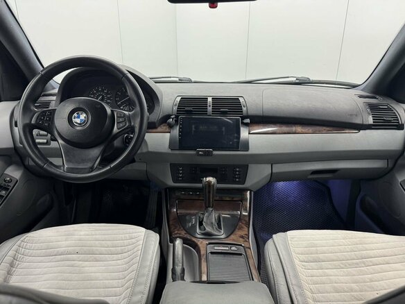 2004 BMW X5 3.0i I (E53) Рестайлинг, серый, 1170000 рублей - вид 10
