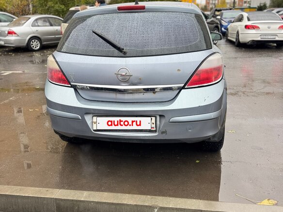 2005 Opel Astra H, серый, 290000 рублей - вид 4
