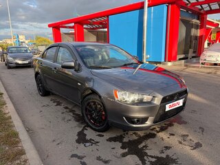 2008 Mitsubishi Lancer X, серый, 485000 рублей, вид 4