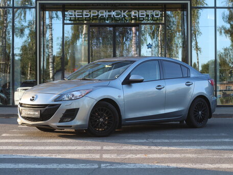 2009 Mazda 3 II (BL), серебристый, 920000 рублей, вид 1