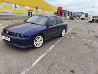 2003 Mitsubishi Carisma I Рестайлинг, синий, 450000 рублей, вид 1