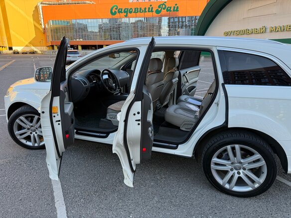 2009 Audi Q7 I (4L) Рестайлинг, белый, 1620000 рублей - вид 5