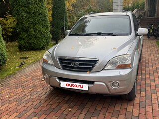 2008 Kia Sorento I Рестайлинг, серебристый, 770000 рублей, вид 1