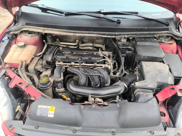 2008 Ford Focus II Рестайлинг, красный, 350000 рублей - вид 14