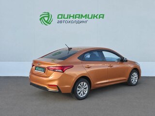 2017 Hyundai Solaris II, оранжевый, 1125000 рублей, вид 5