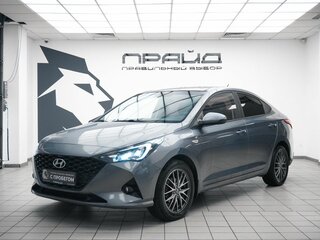 2020 Hyundai Solaris II Рестайлинг, серый, 1349000 рублей, вид 1