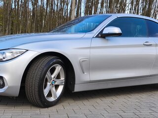 2015 BMW 4 серии 428i F32/F33/F36, серебристый, 1700000 рублей, вид 3