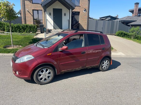 2008 Chery Kimo (A1), красный, 100500 рублей - вид 1