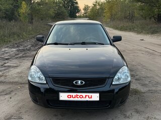 2009 Lada (ВАЗ) Priora I, чёрный, 420000 рублей, вид 1