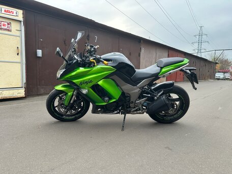 2011 Kawasaki Z 1000SX, зелёный, 670000 рублей, вид 4