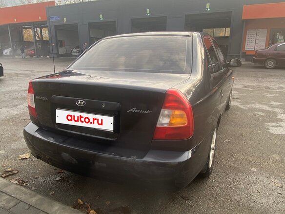 2007 Hyundai Accent ТагАЗ II, чёрный, 330000 рублей - вид 10