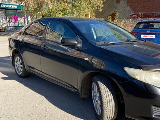 2007 Toyota Corolla X (E140, E150), чёрный, 630000 рублей, вид 3