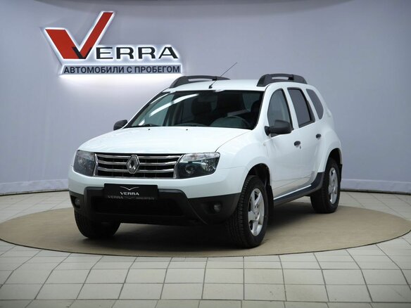 2014 Renault Duster I, белый