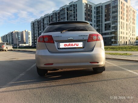 2007 Chevrolet Lacetti I, серебристый, 460000 рублей, вид 4