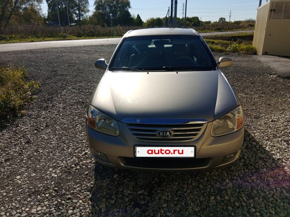 2007 Kia Cerato I, золотистый - вид 1