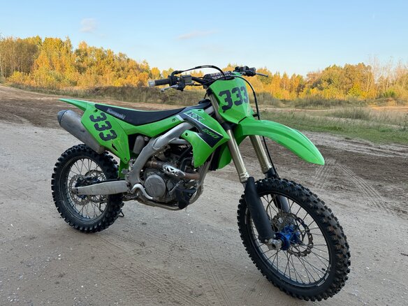 2023 Kawasaki KX 250, зелёный, 460000 рублей