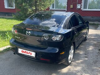2008 Mazda 3 I (BK) Рестайлинг, чёрный, 660000 рублей, вид 3