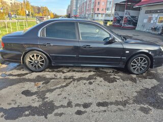 2008 Hyundai Sonata ТагАЗ IV (EF) Рестайлинг, чёрный, 500000 рублей, вид 3