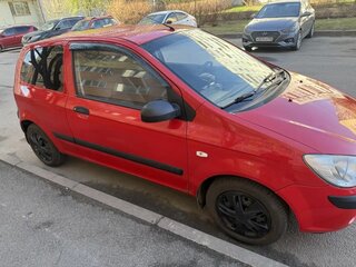 2008 Hyundai Getz I Рестайлинг, красный, 230000 рублей, вид 5