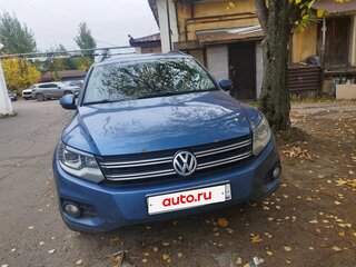 2012 Volkswagen Tiguan I Рестайлинг, голубой, 1000000 рублей, вид 2