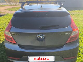 2014 Hyundai Solaris I Рестайлинг, серый, 1080000 рублей, вид 2