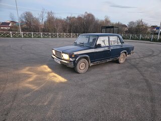 2009 Lada (ВАЗ) 2107, синий, 180000 рублей, вид 2