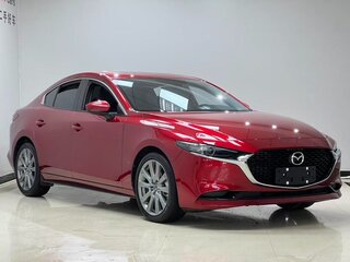 2023 Mazda 3 Axela IV (BP), красный, 1340000 рублей, вид 4
