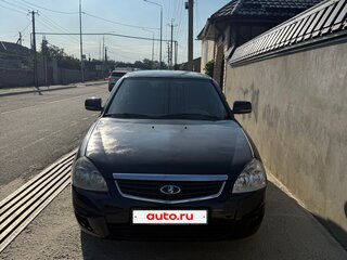 2009 Lada (ВАЗ) Priora I, чёрный, 160000 рублей, вид 1