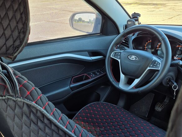 2019 Lada (ВАЗ) Vesta I, серый, 950000 рублей - вид 30