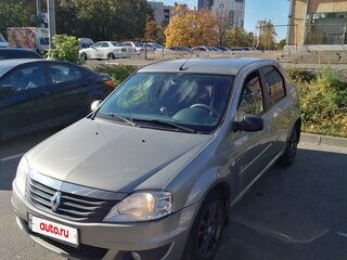 2010 Renault Logan I Рестайлинг, бежевый, 444000 рублей, вид 1