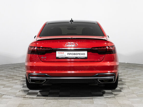 2020 Audi A4 35 TFSI V (B9) Рестайлинг, красный - вид 39