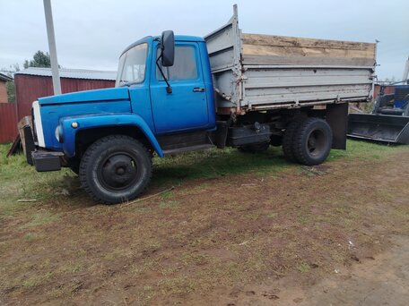 1991 ГАЗ-САЗ 3507, голубой, 360000 рублей, вид 2