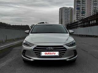 2017 Hyundai Elantra VI (AD), серый, 1350000 рублей, вид 2