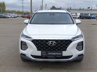 2019 Hyundai Santa Fe IV, белый, 2580000 рублей, вид 2