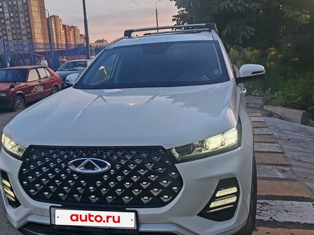 2021 Chery Tiggo 7 Pro I, белый, 1330000 рублей, вид 3