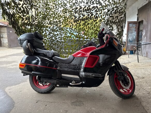 1991 Honda PC 800, чёрный, 180000 рублей